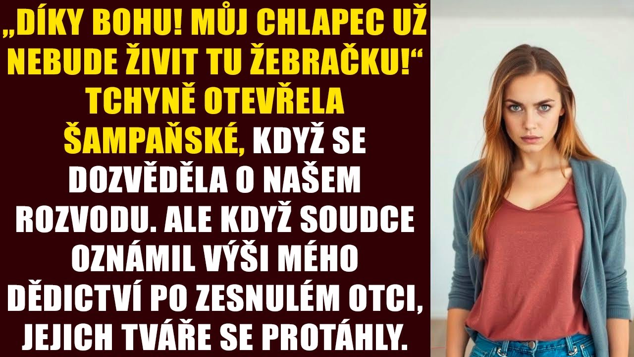 „Díky bohu! Můj chlapec už nebude živit tu žebračku!“ tchyně otevřela šampaňské, když se dozvěděla o