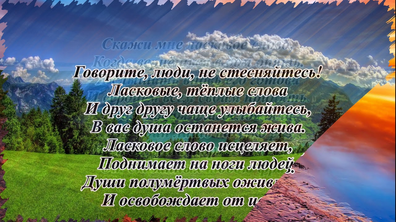 Скажи мне ласковое слово. Елена Ваймер