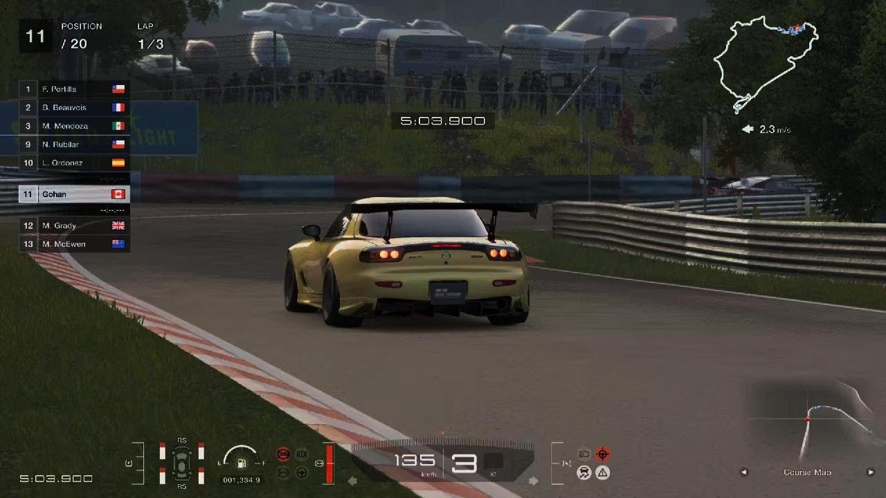 GT7 Nürburgring RX7