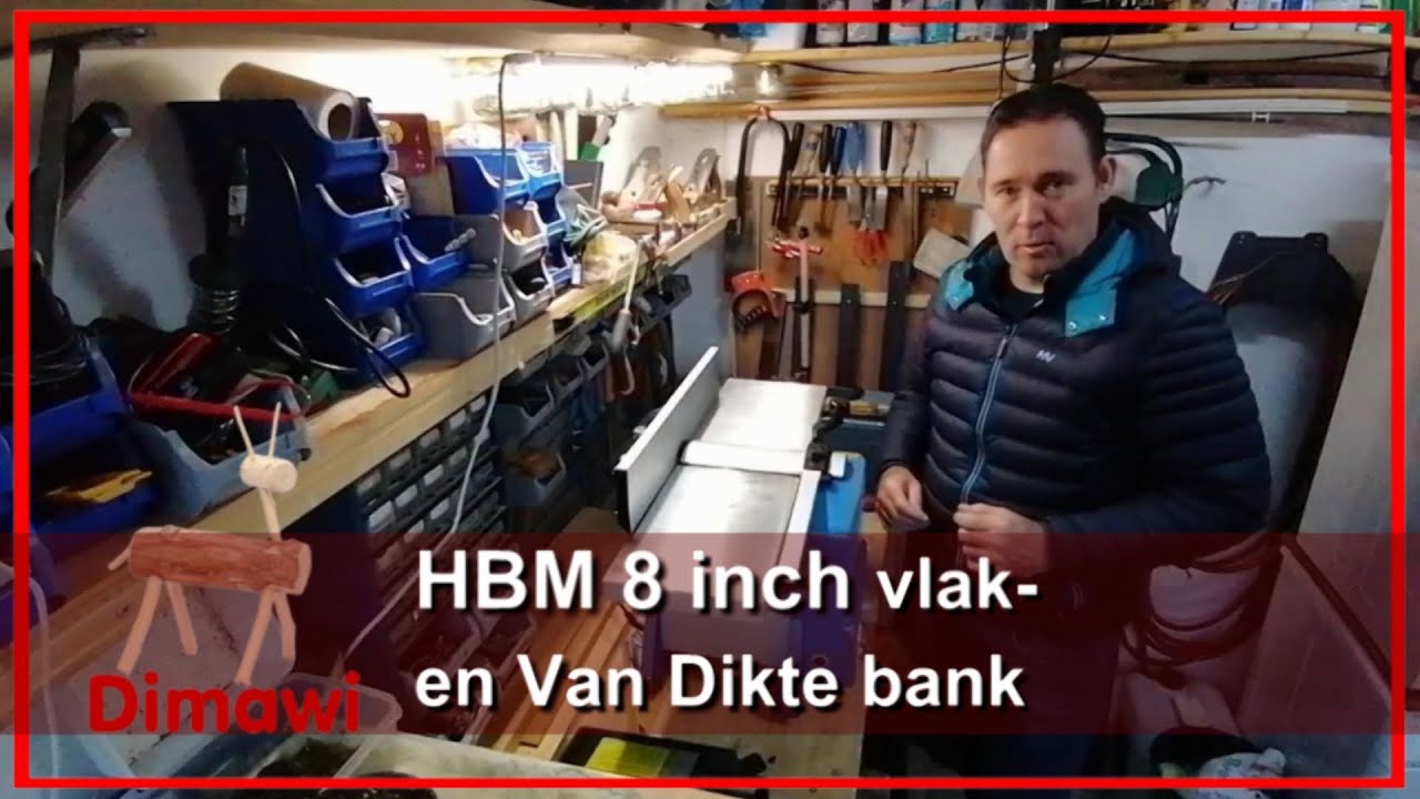 HBM 8 inch Vlak- en van Dikte bank instel en proberen !!!