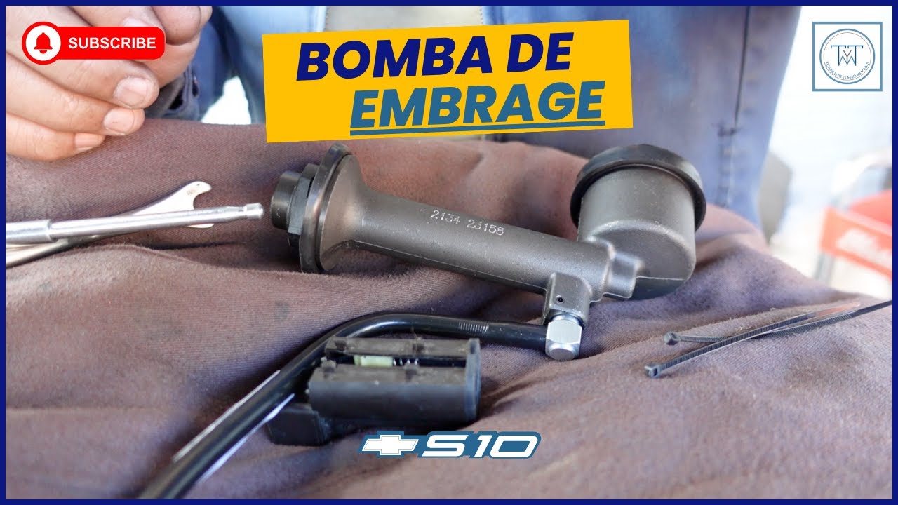👉HAZLO Tú MISMO👈 el REEMPLAZO de la BOMBA CENTRAL del CLUTCH 👍 Chevy S10 #clutch #mechanic 🧑‍🔧 😉