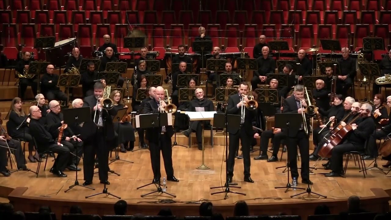 G. Verdi: Nabucco - Overture - Corpus Trombone Quartet