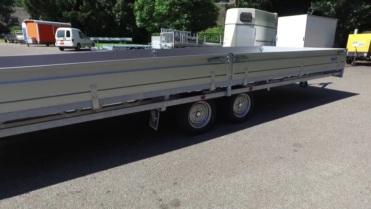 Hulco Medax-2 3003 Plateauwagen Aanhanger