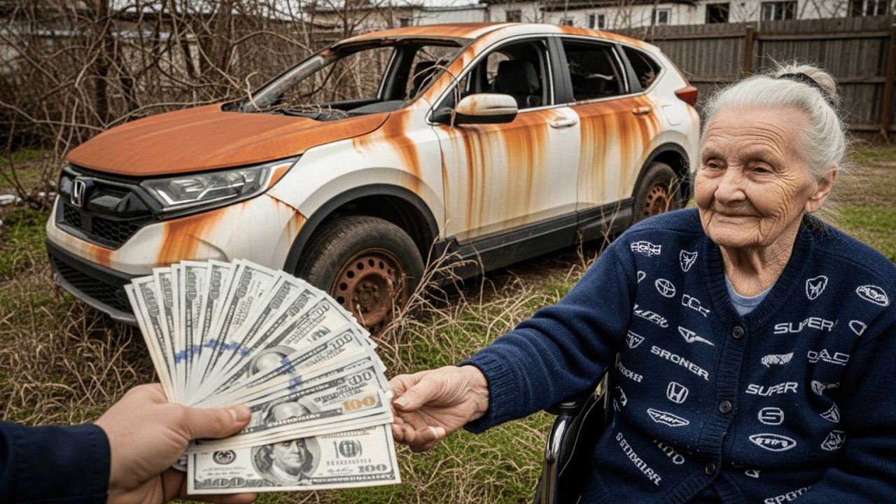 We Found a Honda CRV 2025 for $1,000&hellip; Then Restored It || ASMR Car Restoration!