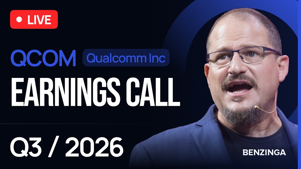 Qualcomm Inc. Q3 FY26 Earnings Call | $QCOM | 🔴 WATCH LIVE