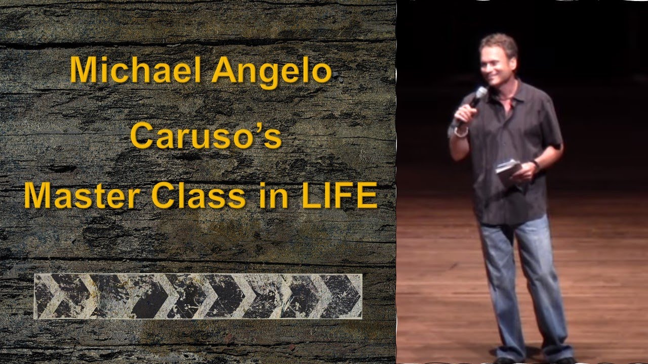 Michael Angelo Caruso's master class in LIFE to 1,100 student leaders | Calvin College