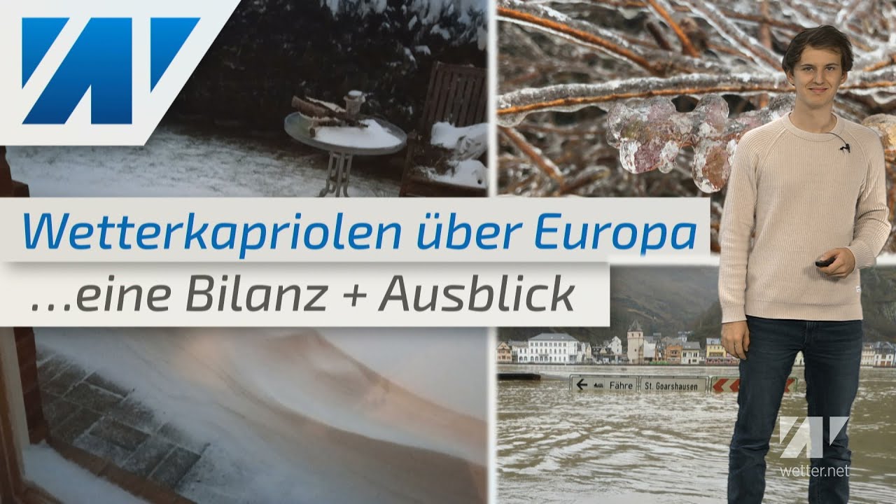 Unwetterbilanz - jetzt wird's eisig! (Moderation Simon Schöfl)
