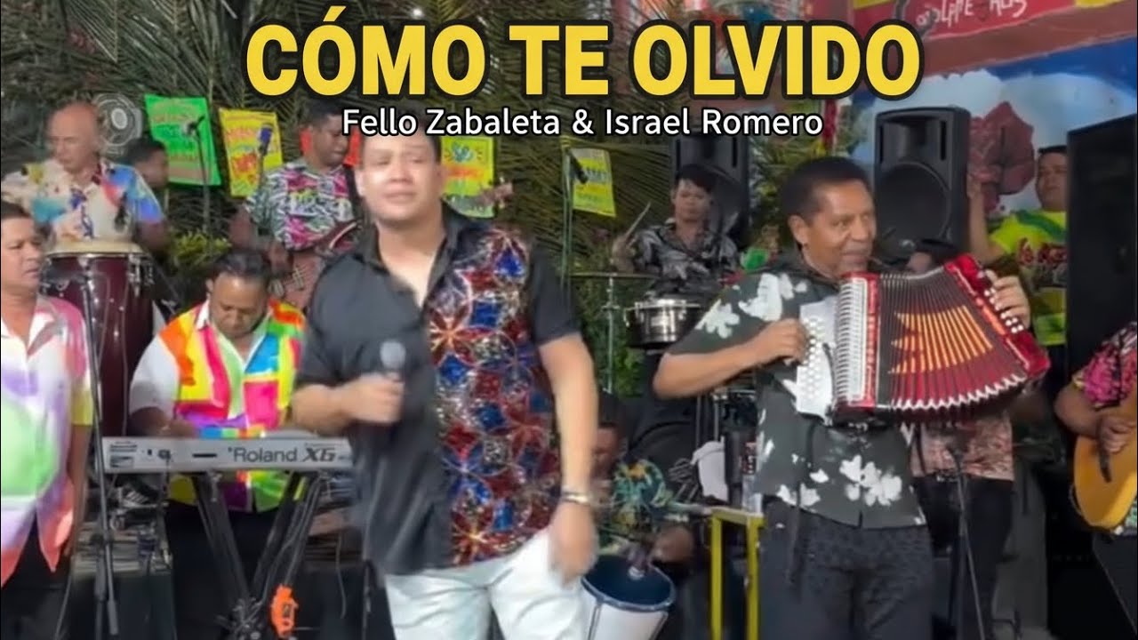 CÓMO TE OLVIDO | Fello Zabaleta,  Israel Romero  (En Vivo)