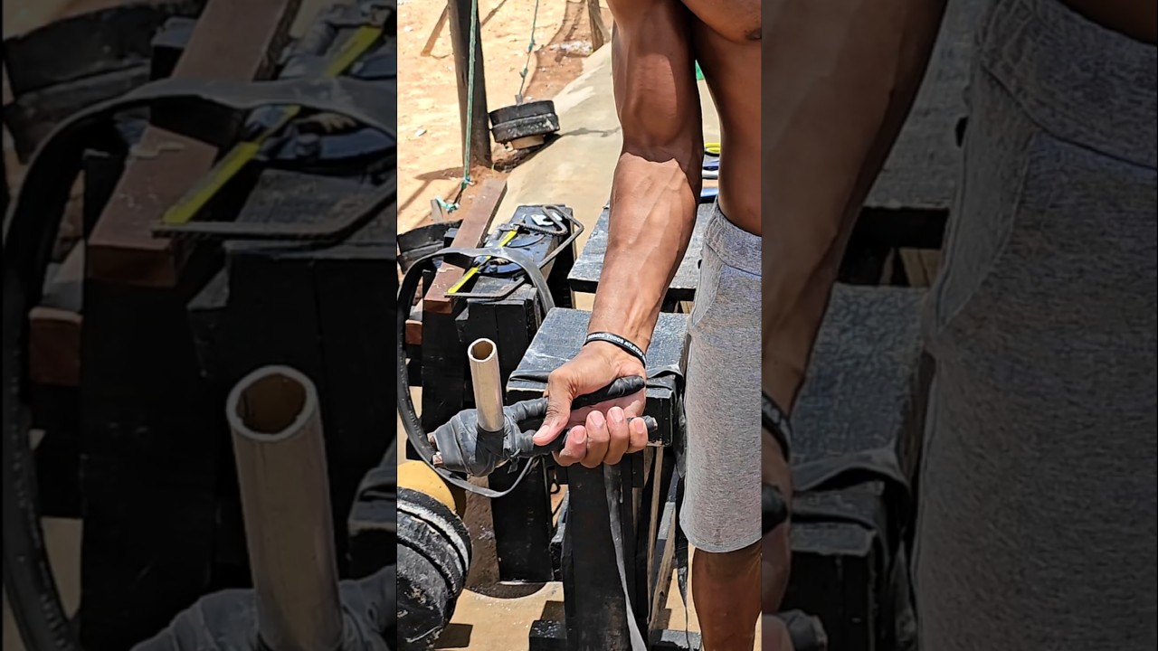 HandGrip Caseiro Para Treino de Antebra&ccedil;o, M&atilde;os e Punhos #HandGrip #handgripper #handgripprs
