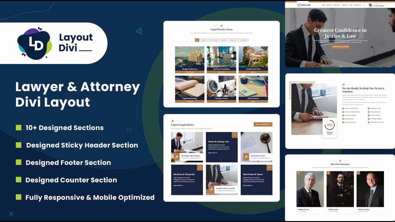 How To Import Lawyer & Attorney Company Layout Pack