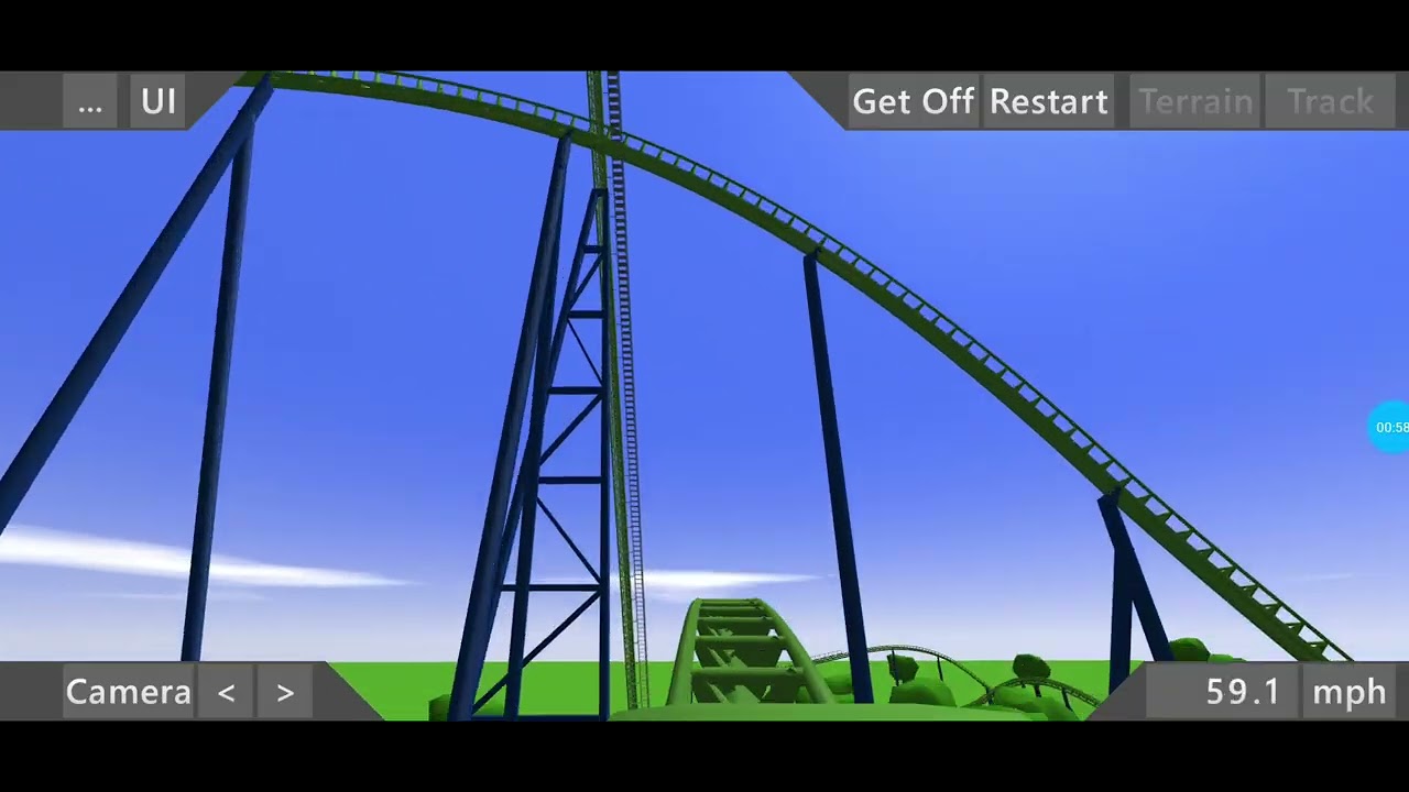 Geico Gecko's Shelby Cobra in Ultimate Coaster 2