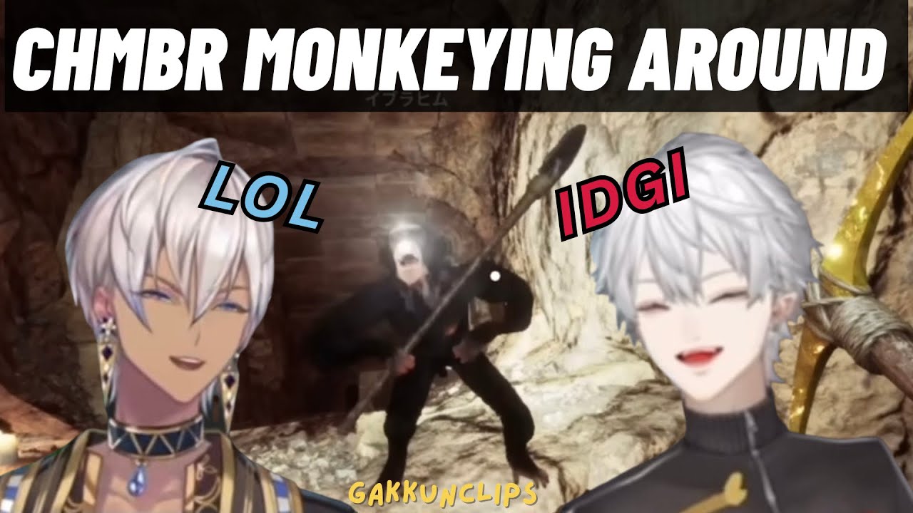 [ENG SUB] Chimabura Monkeying Around in Keep Digging (Nijisanji Ibrahim | Kuzuha)