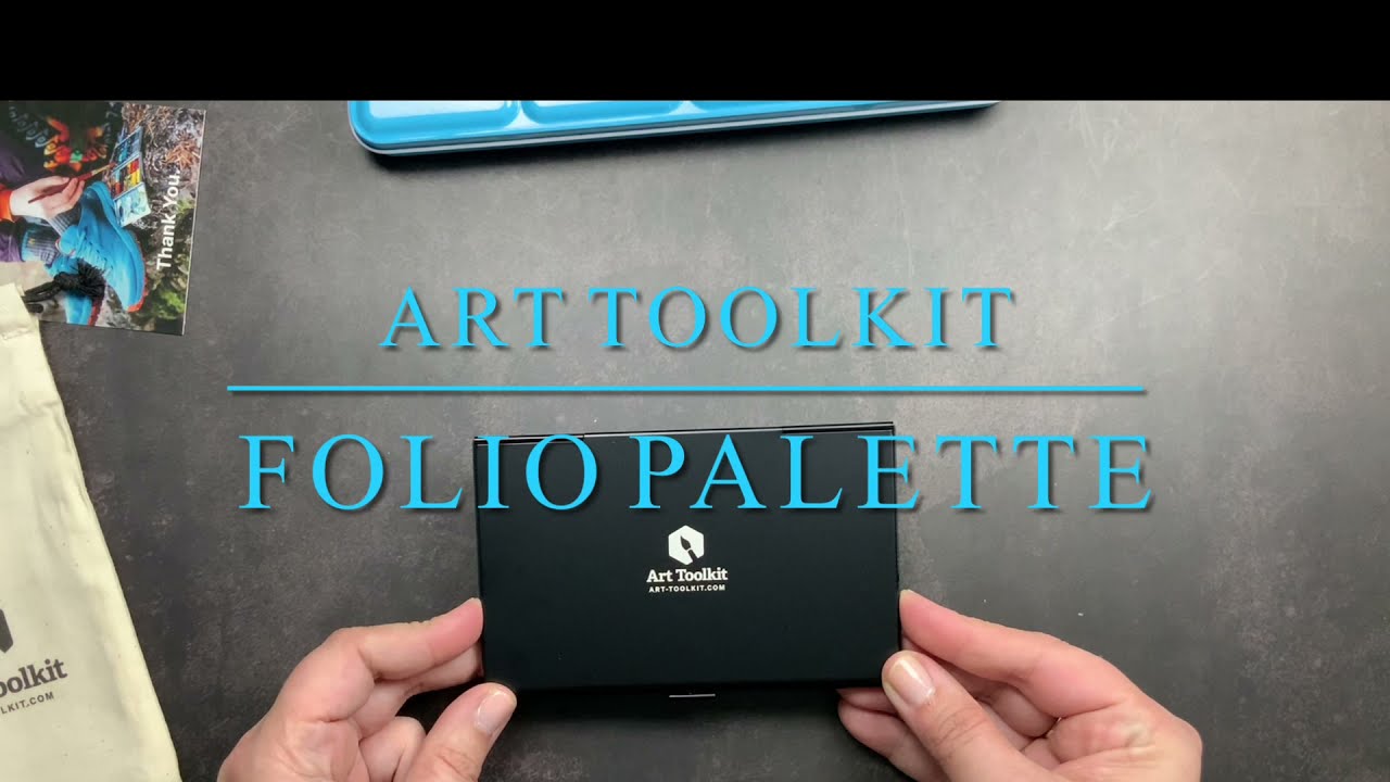 FOLIO PALETTE | Art Toolkit by Expeditionary Art | Unboxing & Size Comparison
