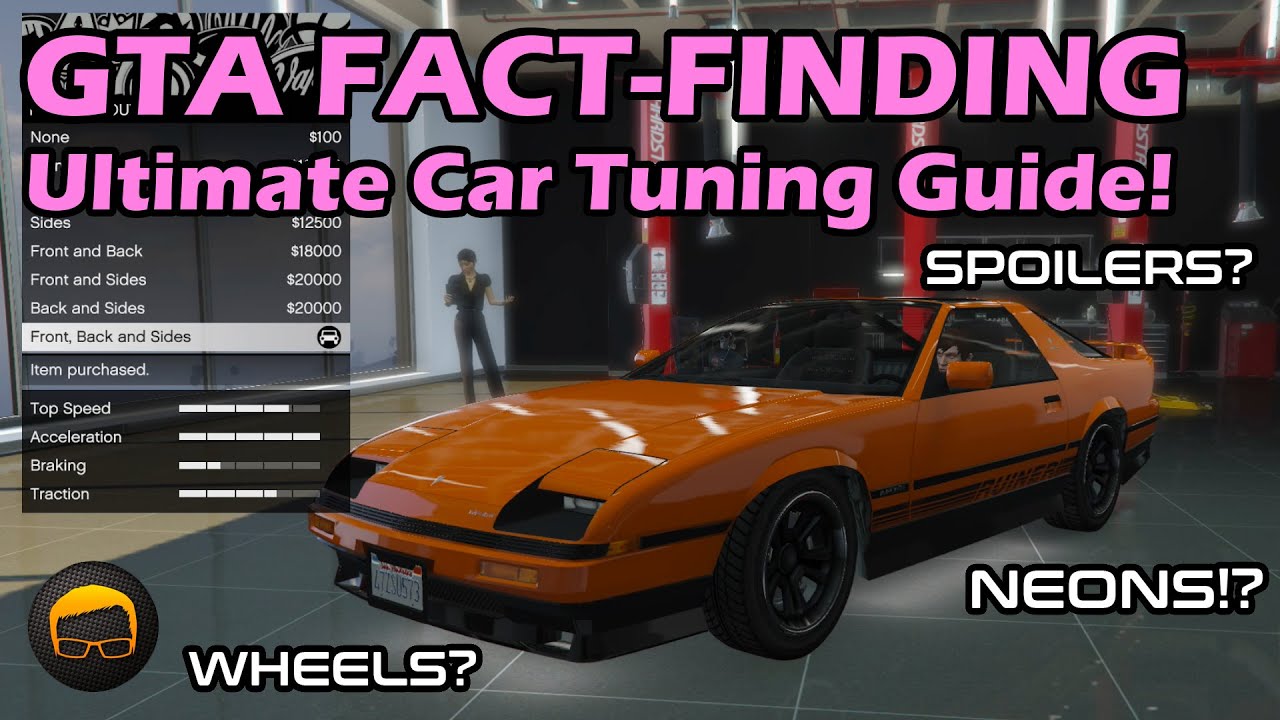 GTA Online Ultimate Car Tuning Guide! Upgrades, Wheels, Setups & More! - GTA 5 Fact-Finding №33