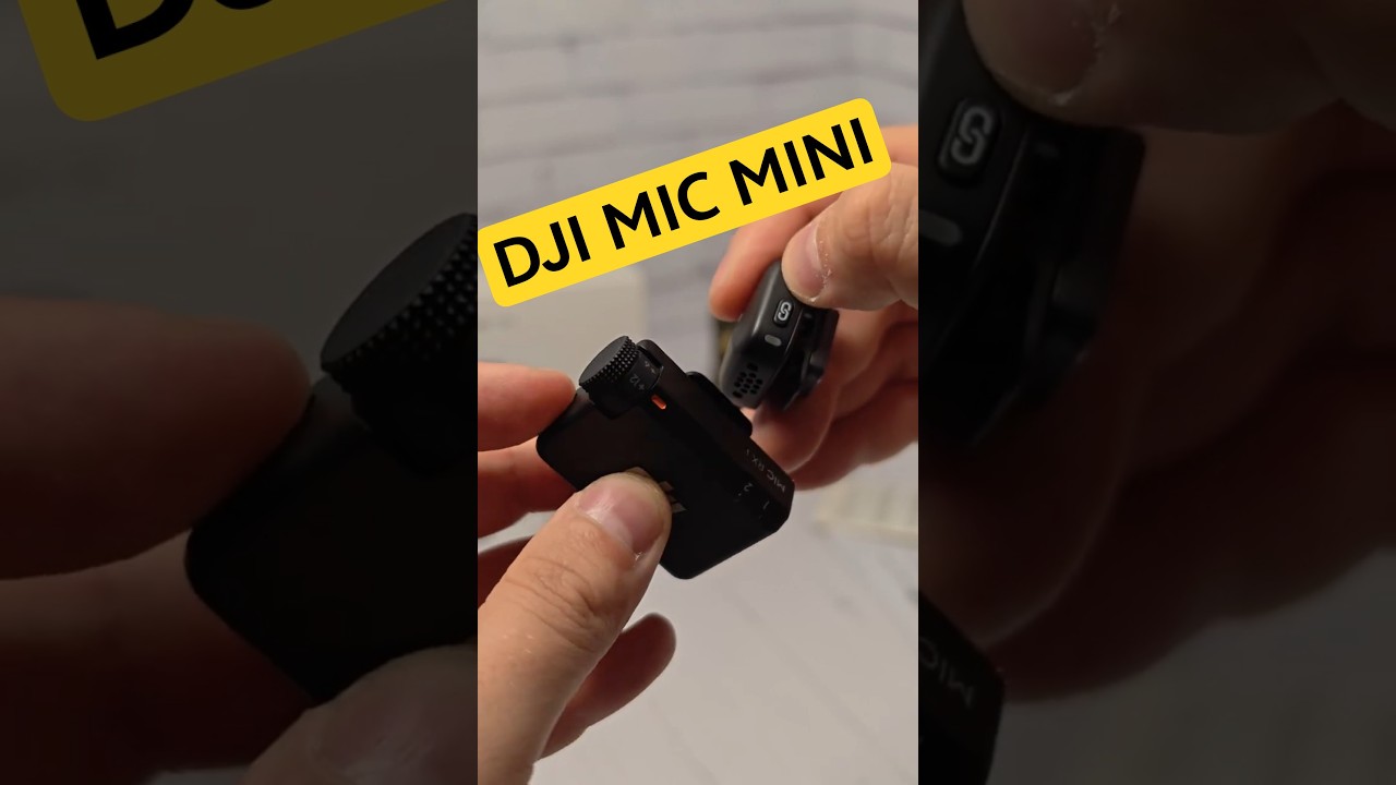 DJI Mic Mini: быстрый обзор ТОП беспроводного микрофона (радиостемы)  Ссылка:  