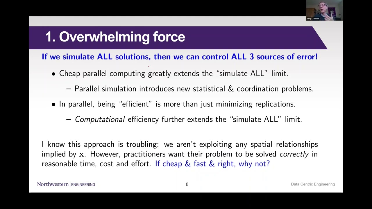 DCE Webinars: ﻿Discrete-decision-variable Simulation Optimization in Operational Research