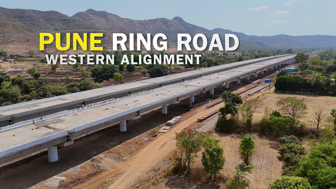 PUNE RING ROAD Western Alignment: Massive Construction Progress Update!