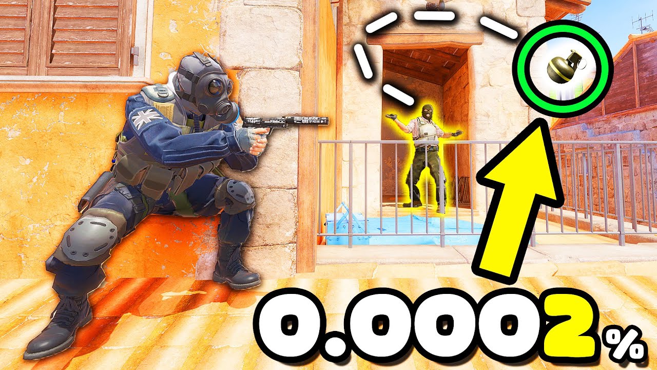 0.0002% CHANCE NADES! - CS2 BEST MOMENTS #91