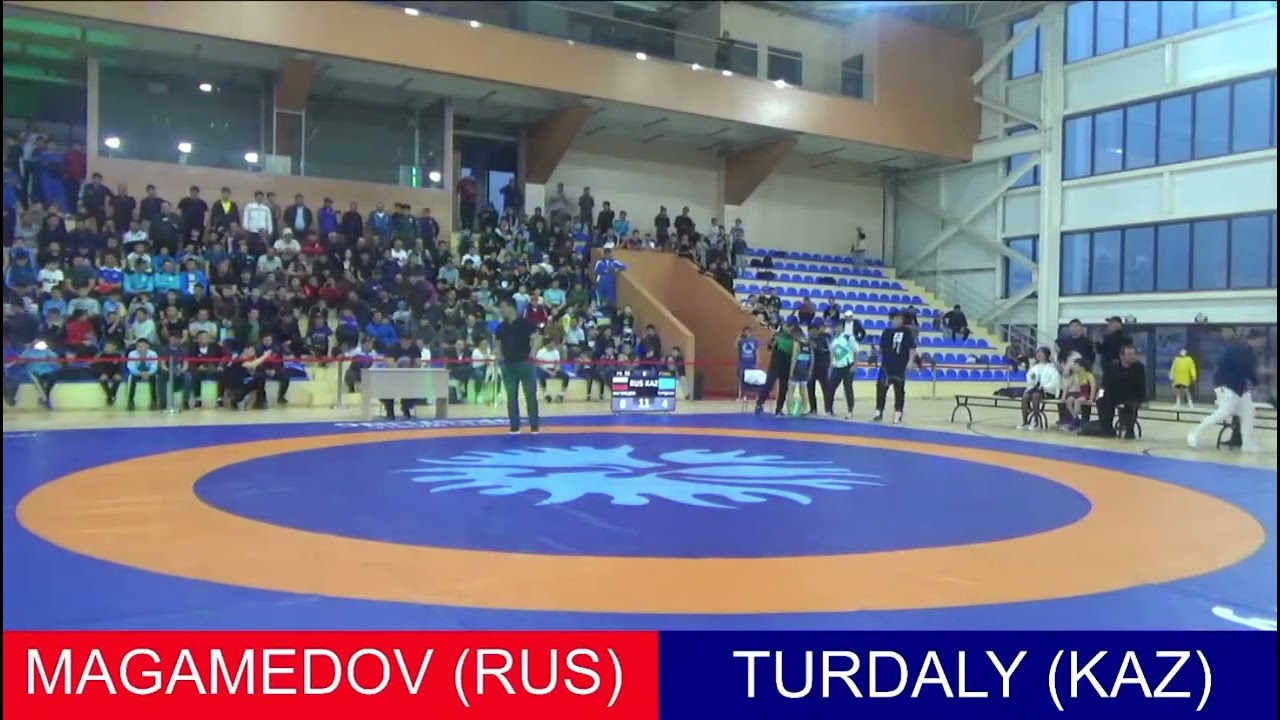 Магомедрасул Магомедов (RUS) vs Нурмухаммед Турдалы (KAZ) | Борьба за пояс Top Wrestling League