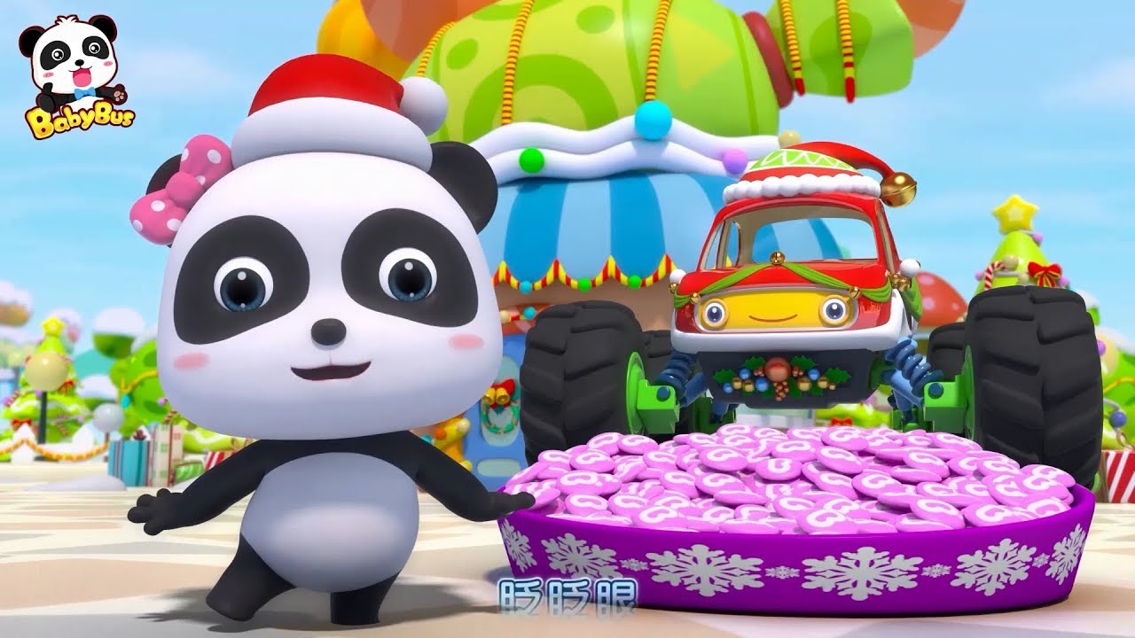 【聖誕節🎅】怪獸車愛吃糖 | 兒童歌曲 | 幼兒音樂 | 童謠 | 寶寶巴士 | 奇奇 | 妙妙