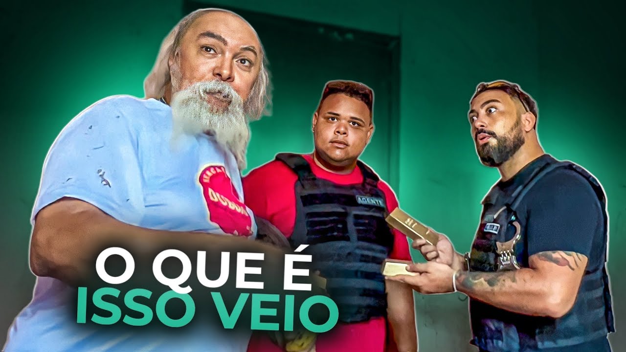 CIPÓ E BOLONHA ACHARAM AS BARRAS DE OURO NA CASA DO BODE | LUIZ DO SOM