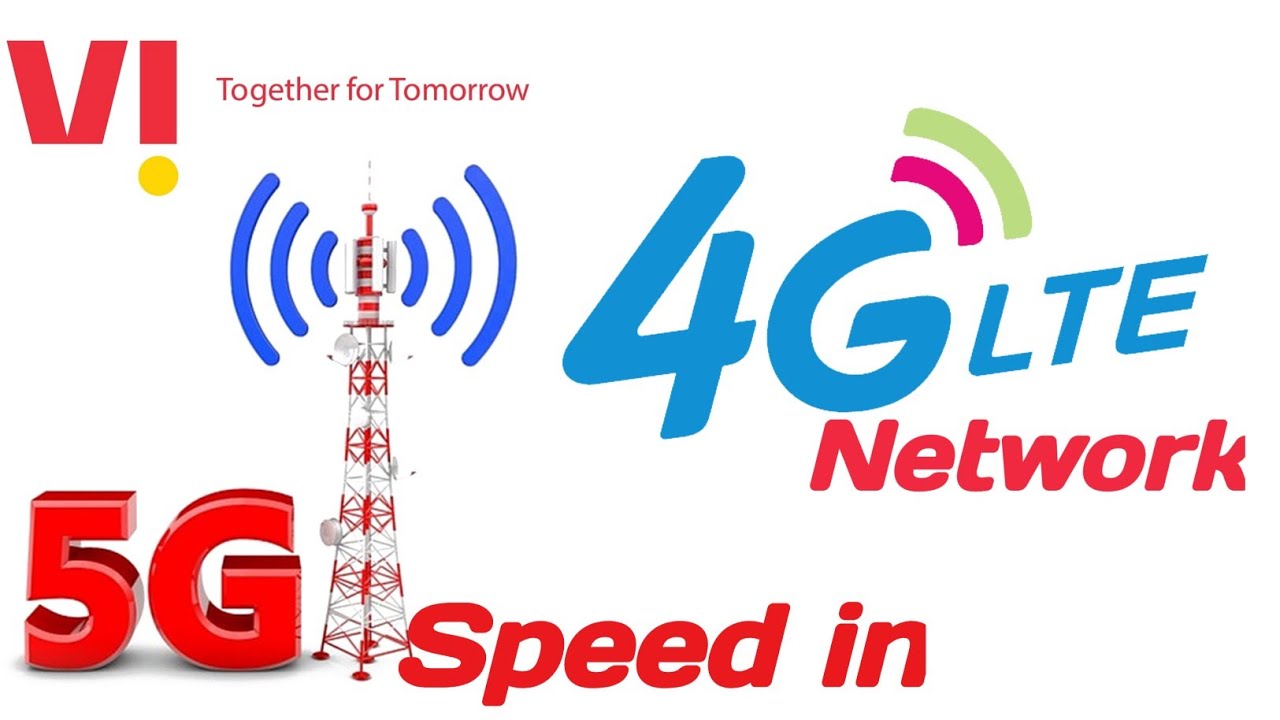 5G network speed in 4G network | vodafone idea together new brand Vi | GiGA internet 5G speed in vi