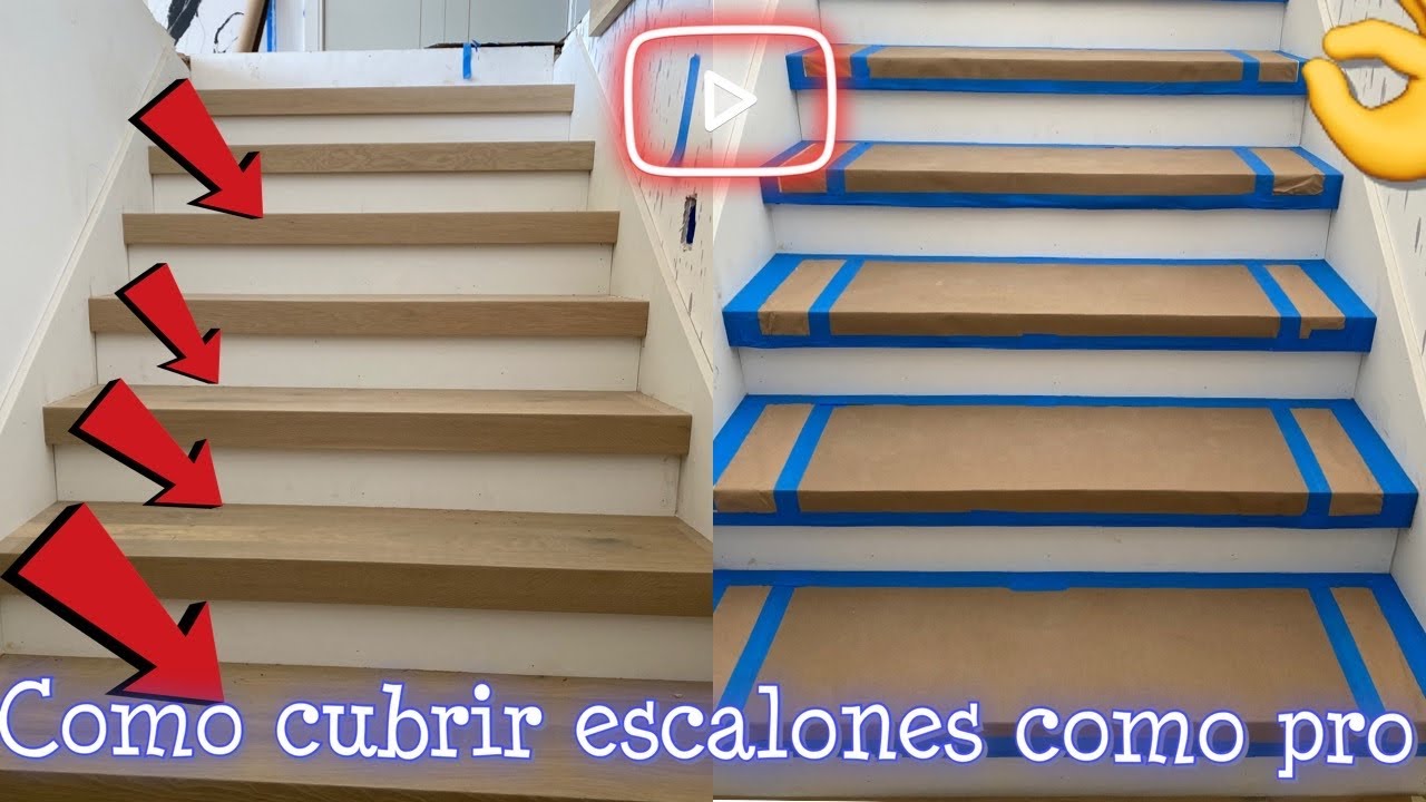 Cómo cubrir escalones fácil y rápido 👌