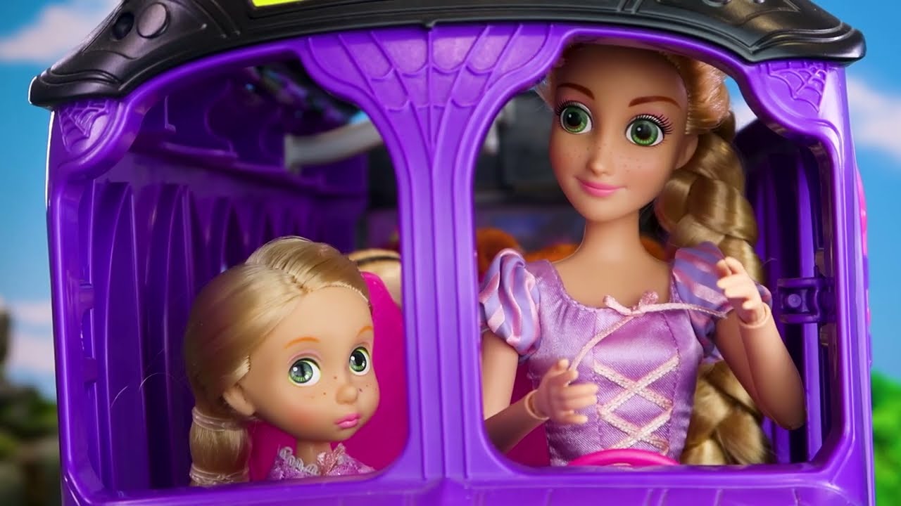 ¡Las Junior se van de Vacaciones con Iris de Pinypon Plus! 🌈 Princesas de Disney