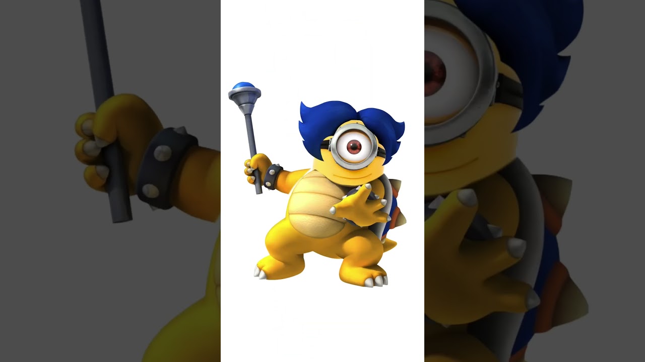 Ludwig von Koopa + Minions =🤣 #shorts #memes #animation