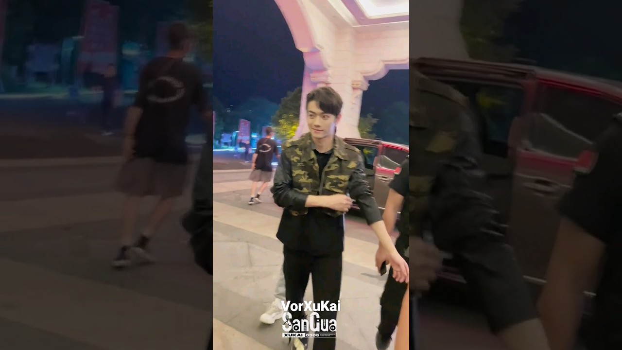 XuKai offwork with smile on face after recorded Great Escape #226k