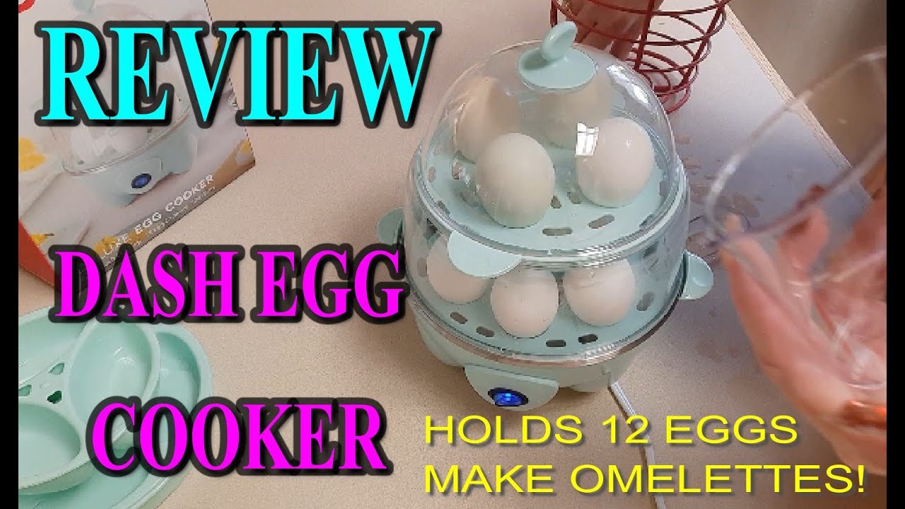 DASH EGG COOKER REVIEW | LET'S MAKE HARD BOILED EGGS FAST AND EASY