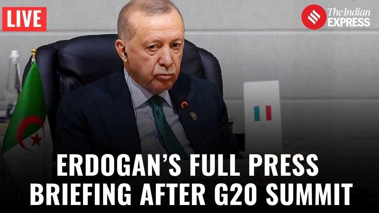 G20 Summit 2025 LIVE: President Erdogan Speaks to Media After High-Stakes Leader Sessions