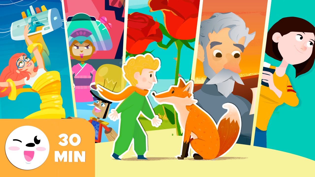 CUENTOS CLÁSICOS para niños 📚📜 El Principito, El Quijote, Blancanieves, Cenicienta, El Cascanueces