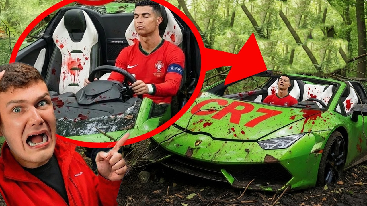 We Found Ronaldo&rsquo;s Crashed Lamborghini! Is This the Real CR7 Car?