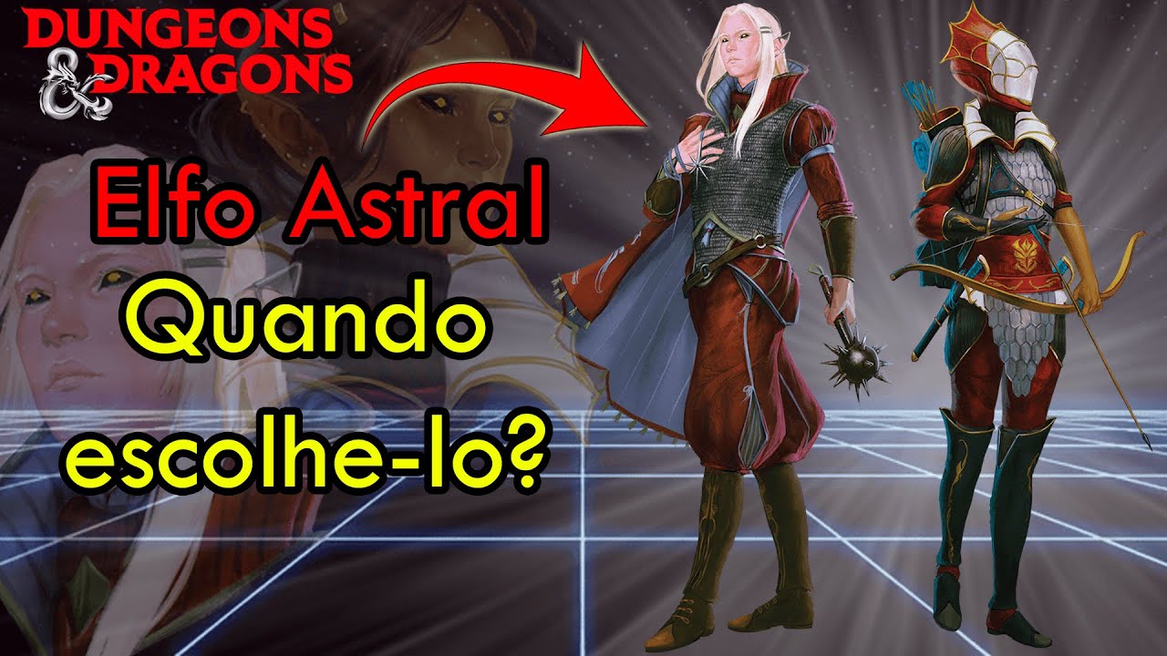 Astral Elf - Ra&ccedil;as de Spelljammer - D&D 5e