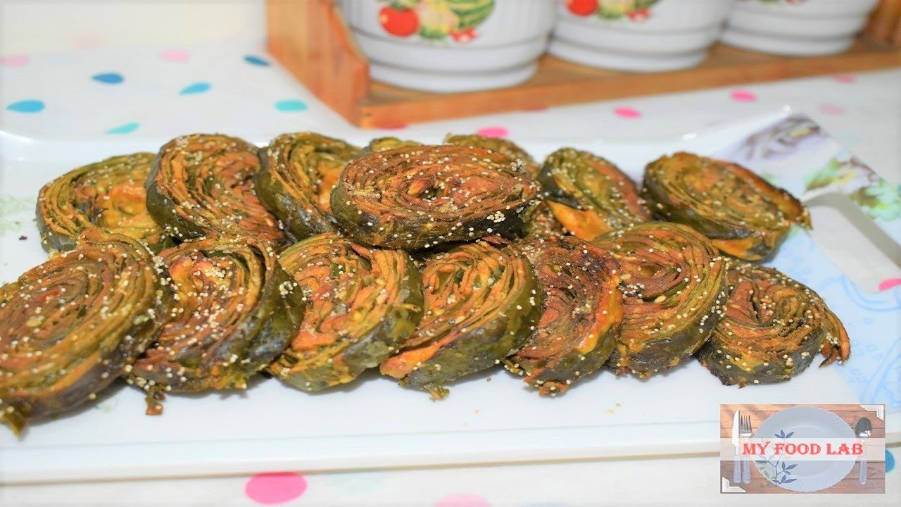 Aluchi Vadi Recipe in Marathi | अळूची वडी | Taro Leaf Rolls Recipe