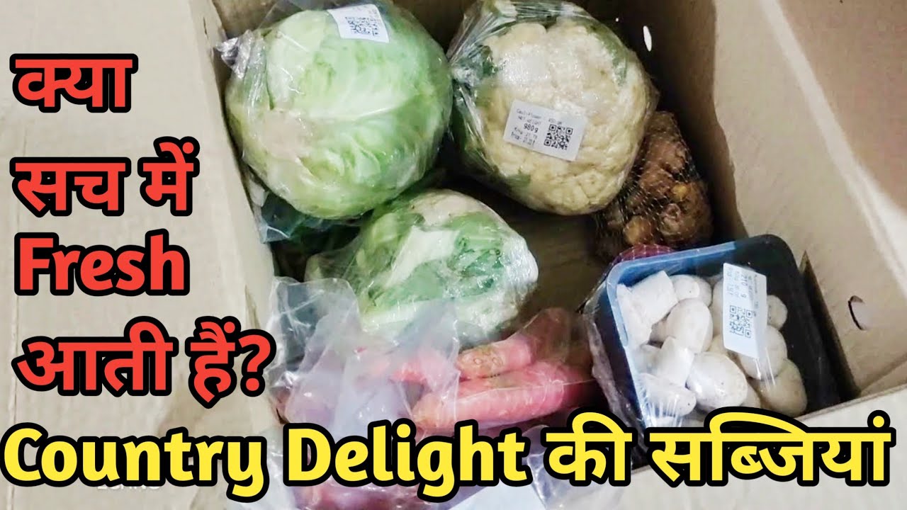 Is It Really Fresh? | Unboxing Country Delight Vegetables | Country Delight | Techno Rans