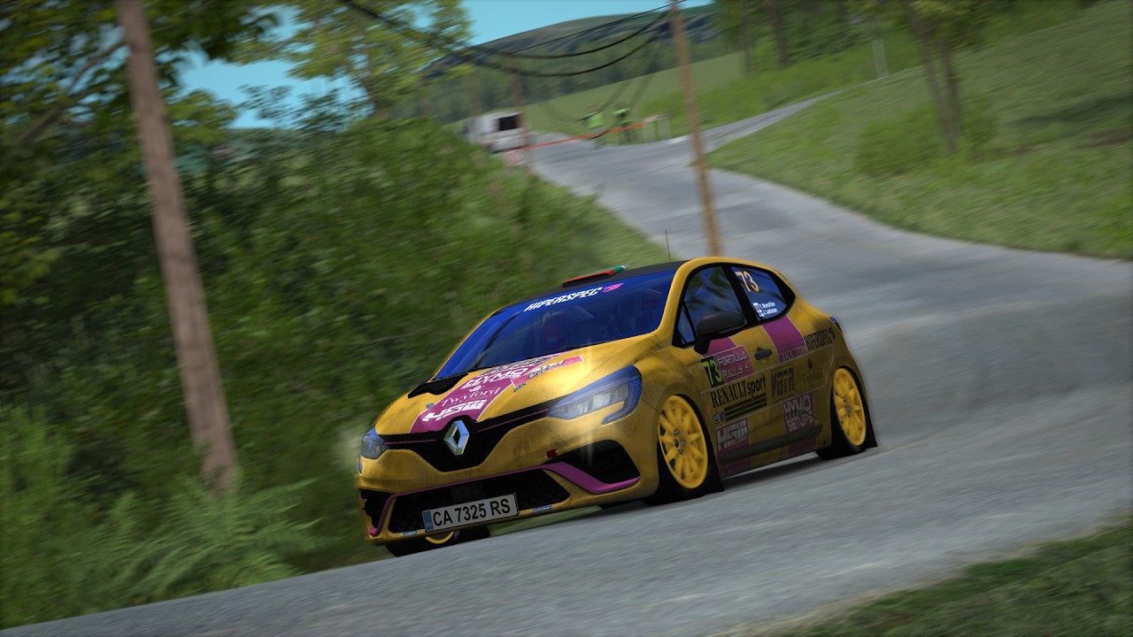 Bois de Bie - Lukewarm Lap in the Renault Clio Rally4 | Richard Burns Rally