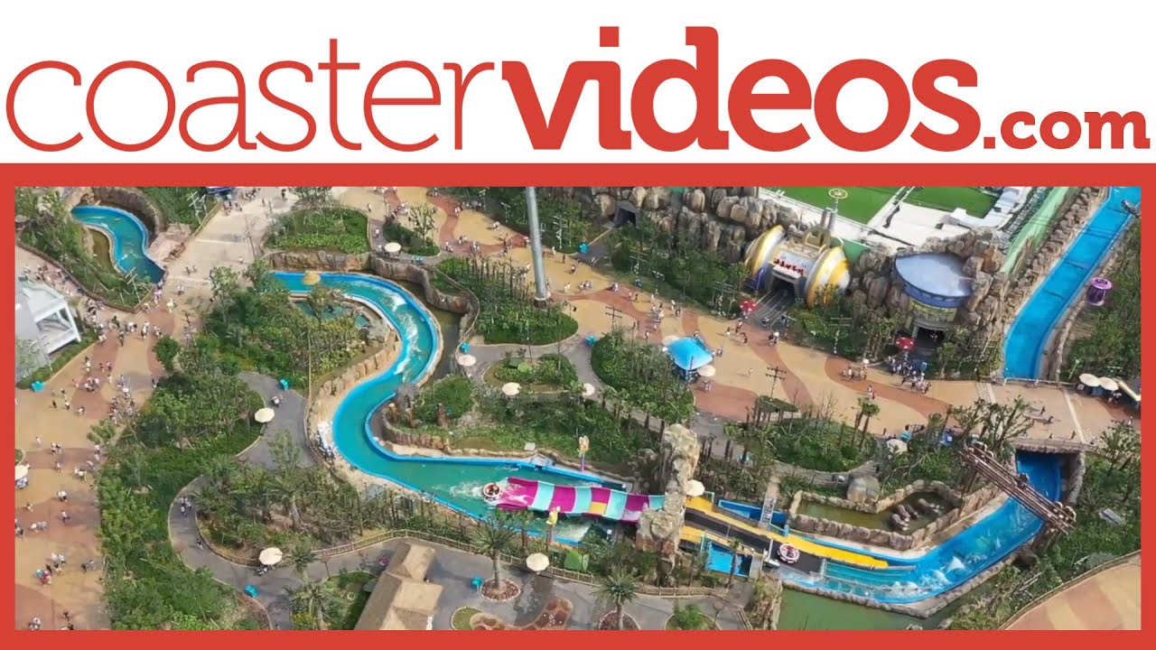 Worlds longest Spinning Rapids Ride @ Haichang Ocean Park, China - built by WhiteWater West