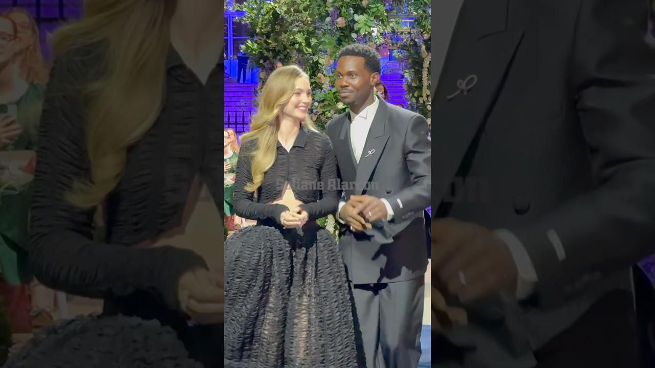 Hannah Dodd and Victor Alli attend the Bridgerton season 4 world premiere in Paris