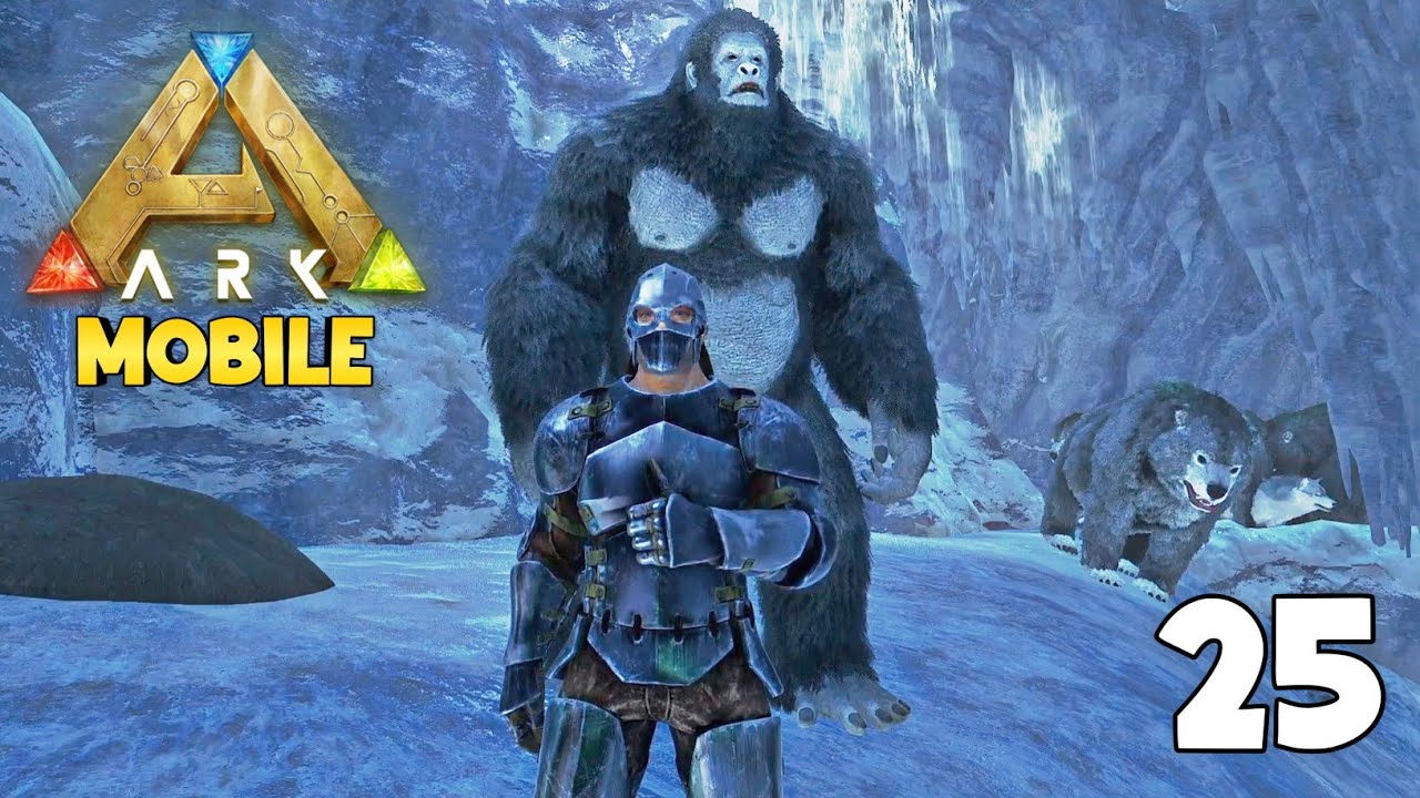 Try to collect artifact of the strong | Ark ultimate mobile the island Ep.25