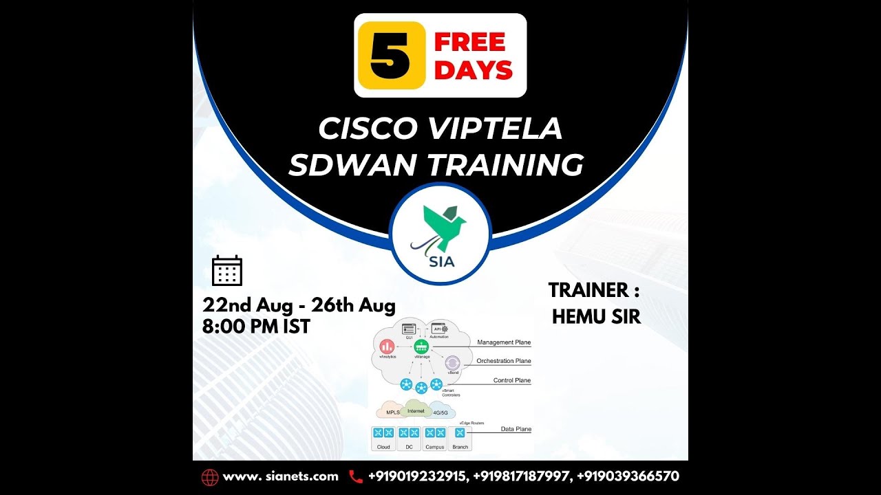 Live Session | SDWAN Zero to Hero | Cisco Viptela Session 2#sdwan controllers session