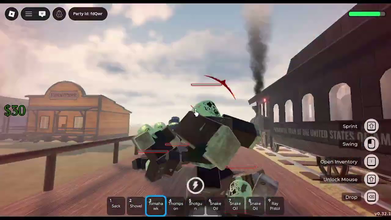 Dead Rails Challenge 22 [2 Players] Alien Mode Full Game Walkthrough