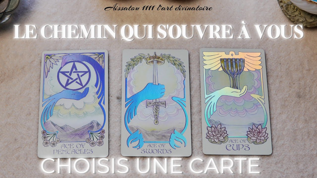 LE CHEMIN QUI S'OUVRE POUR VOUS🛤️CHOISIS UNE CARTE