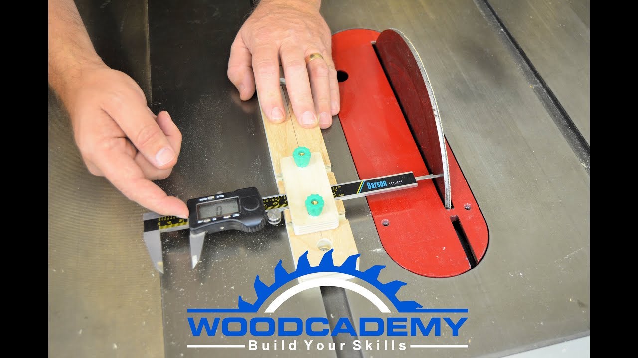 Accurate Saw Setup Jig