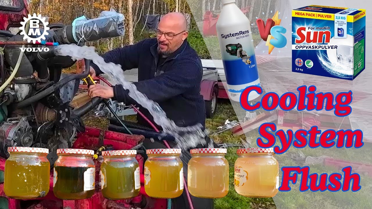 Volvo BM 500 - Flushing The Coolant System
