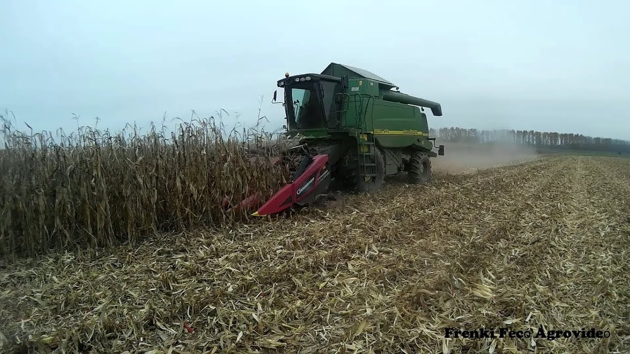 Kukorica betakarítás-2017 /John Deere 9560 WTS, Claas Arion 420+Stetzl Kipper, MTZ-820.2+HW-80.11/