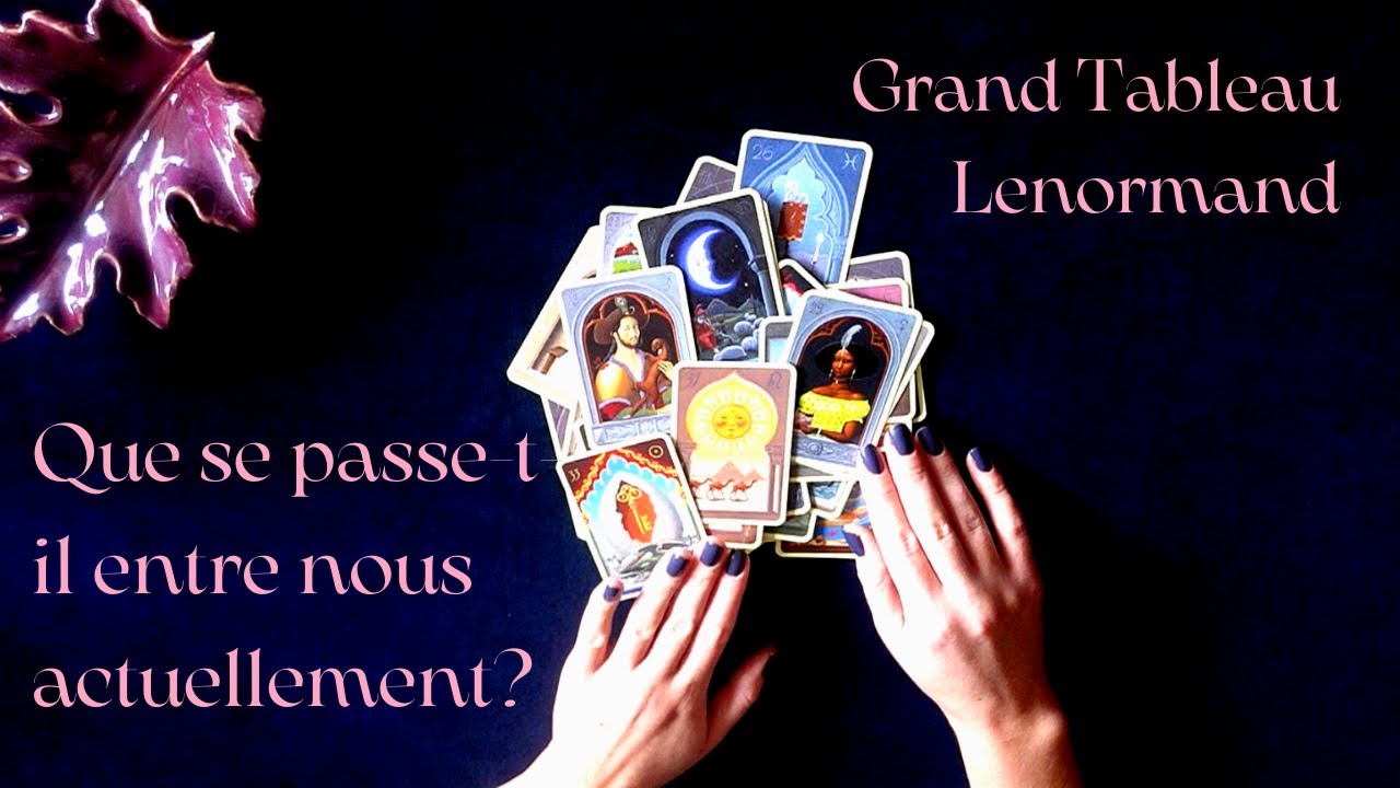 QUE SE PASSE-T-IL ENTRE NOUS ACTUELLEMENT ? - Grand Tableau Lenormand