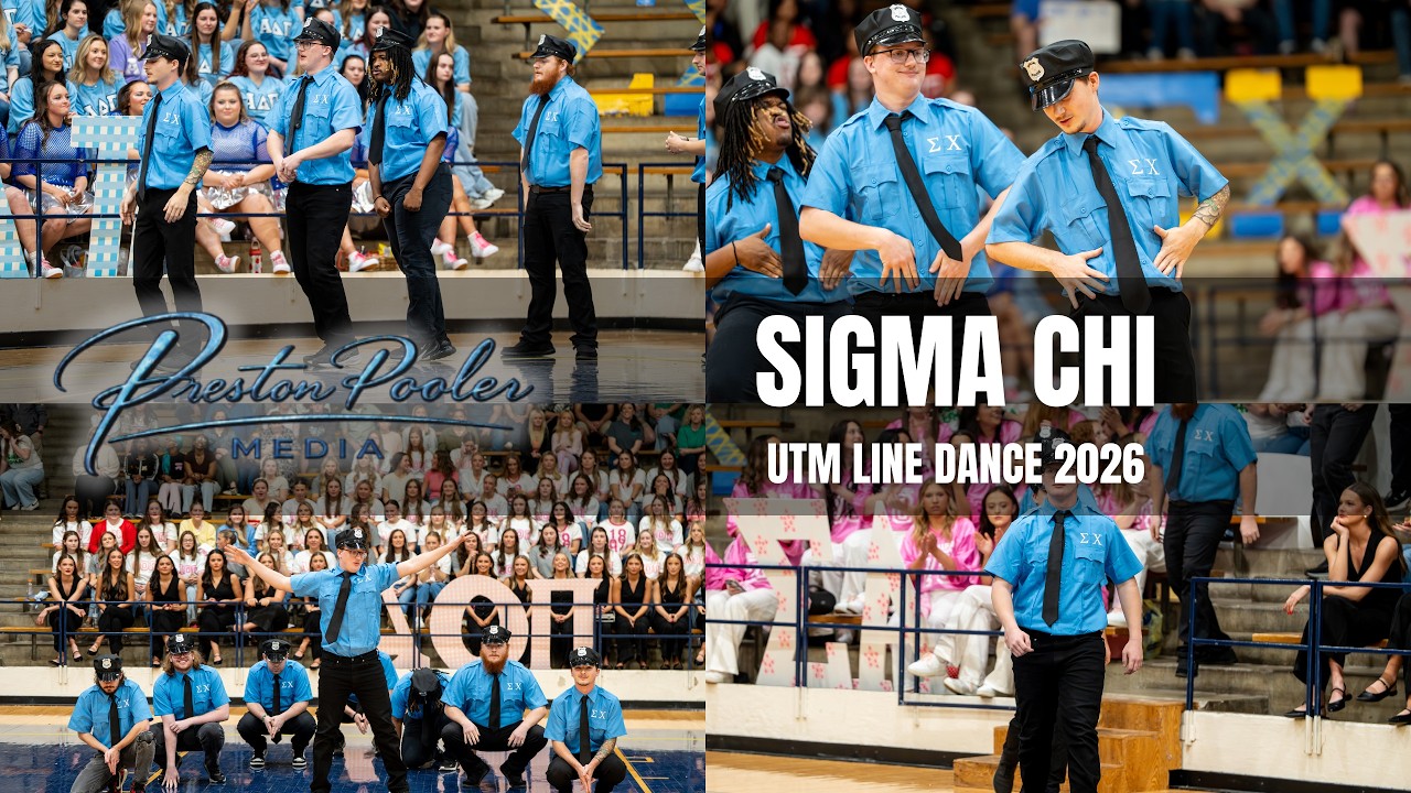 UT Martin Greek Week 2026 Line Dance – Sigma Chi