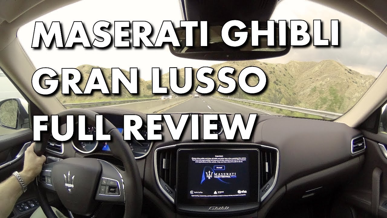 FULL REVIEW - 2018 MASERATI GHIBLI GRAN LUSSO